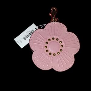 Coach Pink Floral Coin Purse BRAND NEW ITEM